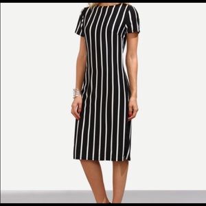 Brand New vertical stripe dress